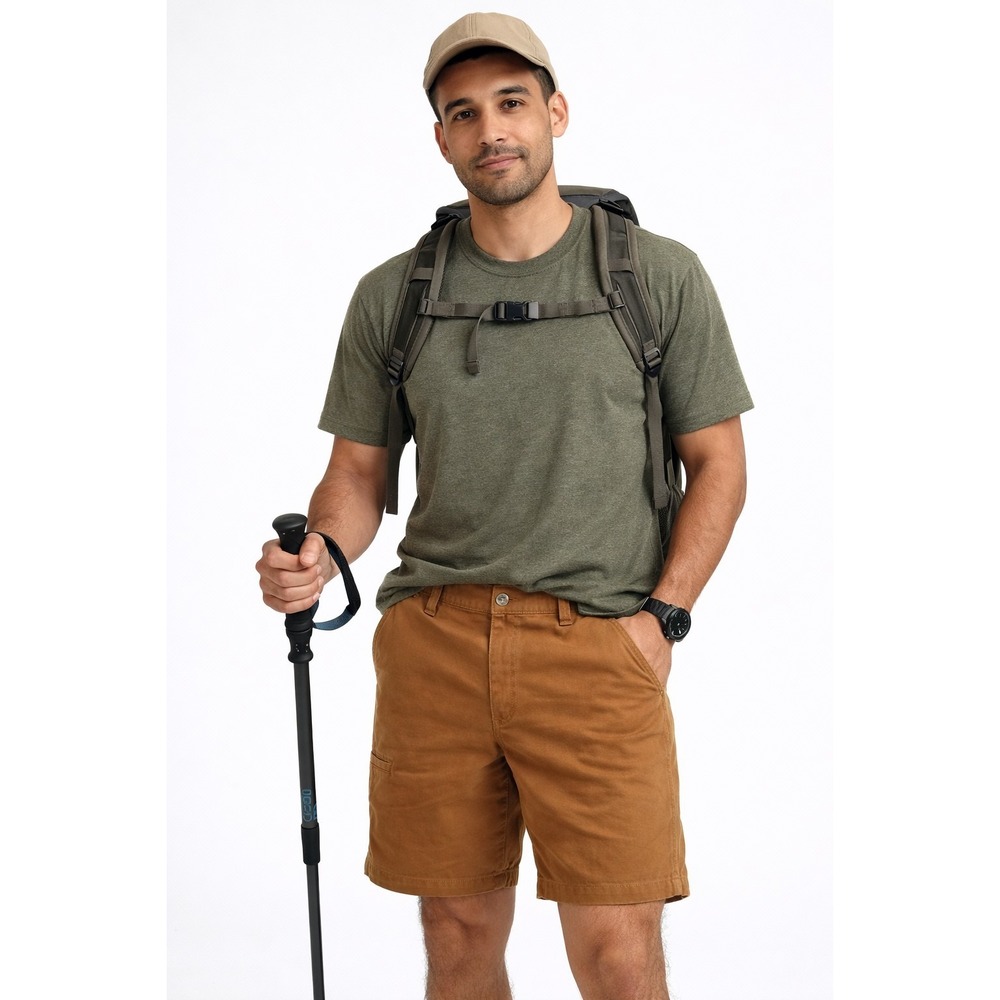 Carhartt Men's Relaxed Fit Rugged Flex Canvas Work Gorpcore Casual Size 42Shorts